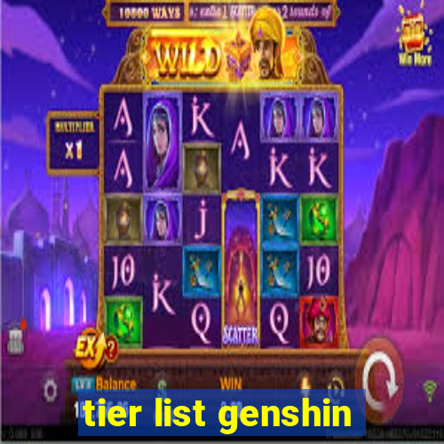 tier list genshin
